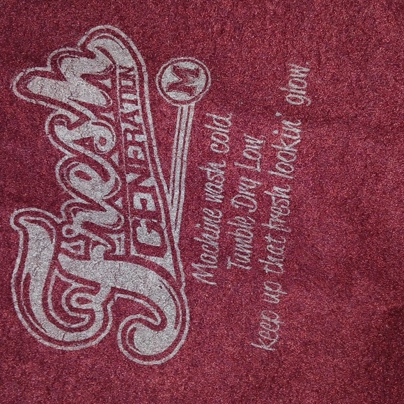 Gildan Fresh Generation Maroon Sweater, Size M - Picture 9 of 9